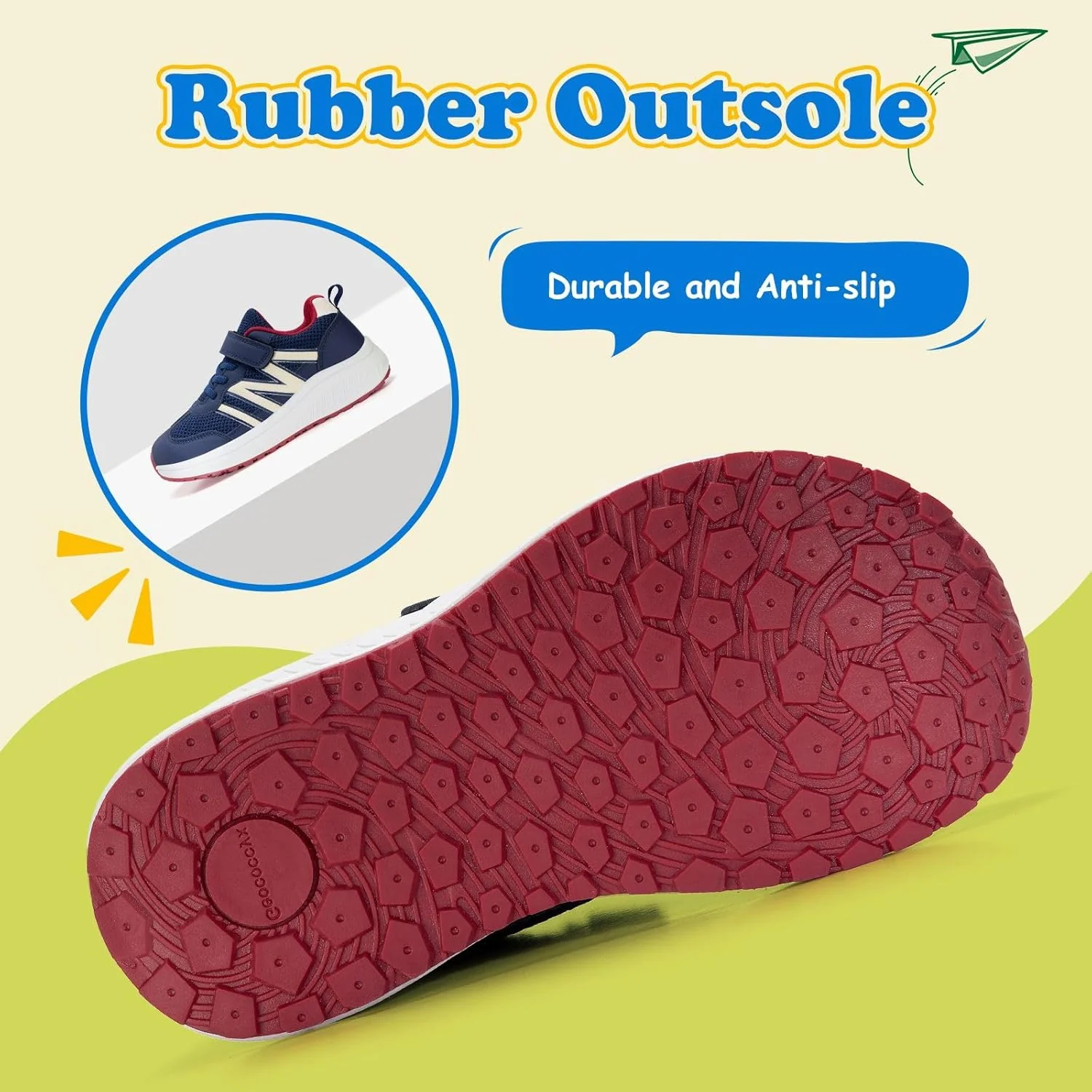 Boys Wide Toe Box Sneakers Girls Tennis Running Shoes Breathable Walking Trainers for Kids