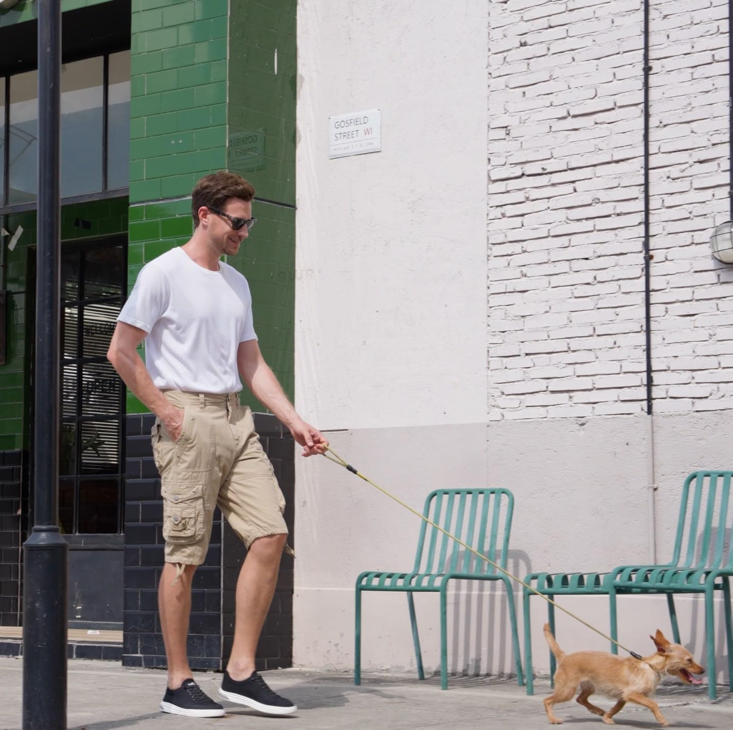 Men's Ripstop Cargo Shorts-Long Cotton Twill Straight Leg for Work Outdoor