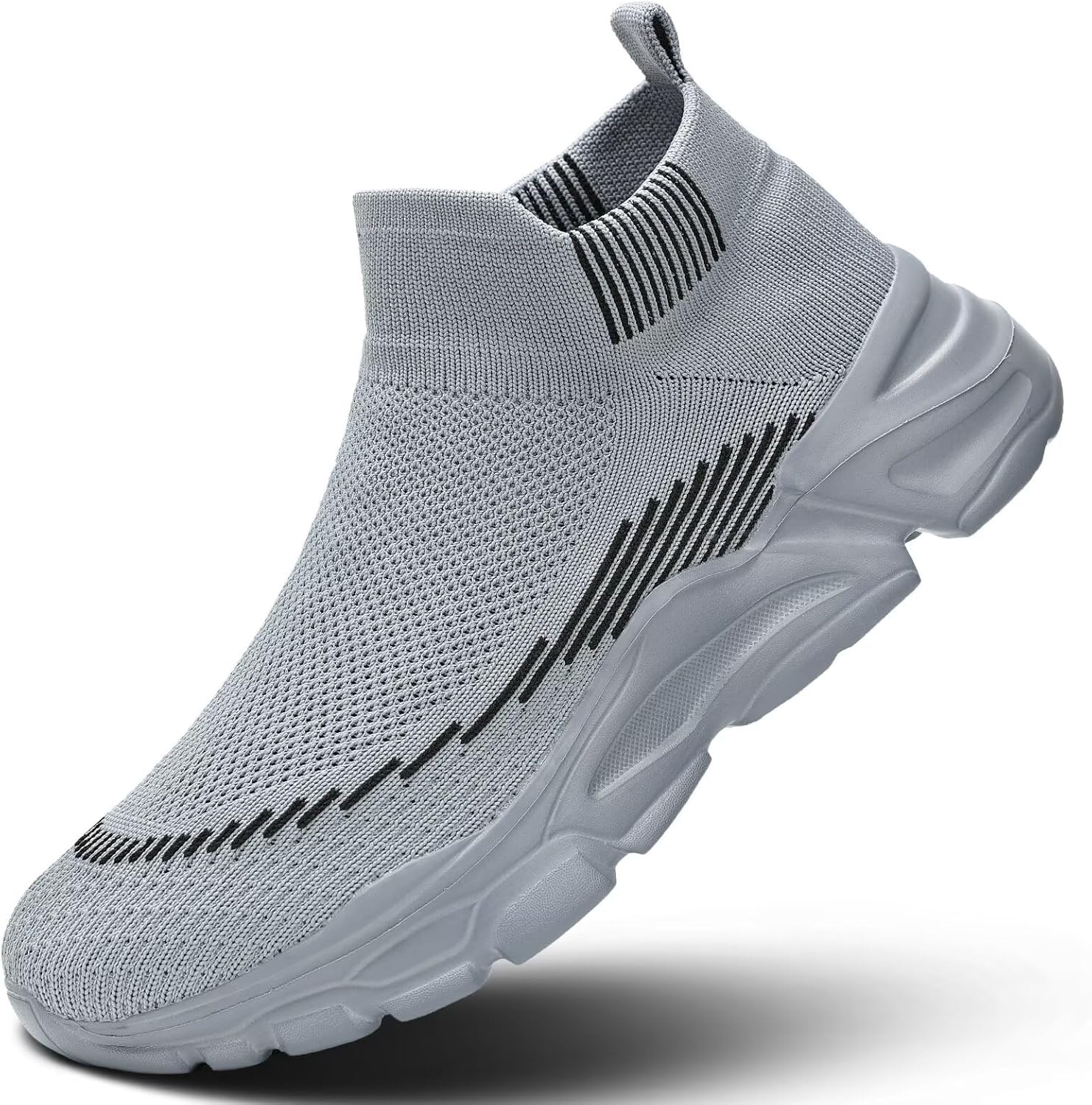 Men's Slip On Walking Shoes Running Comfortable Tennis Breathable Lightweight Non Slip Athletic Gym Workout Casual Fashion Sneakers