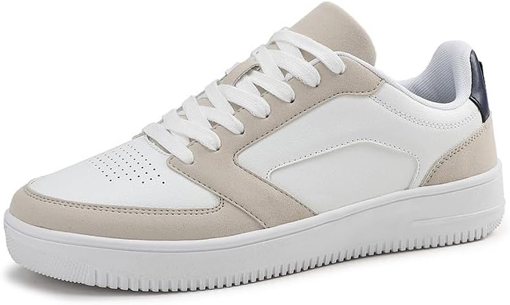 Low Top Skate Shoes for Men Anti-Slip Skateboard Shoes Comfortable & Durable Athletic Shoes and Casual Style for Outdoor Activities - Street Fashion Enthusiasts