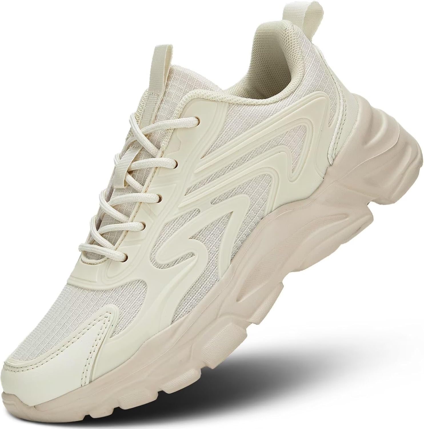 Womens Walking Shoes Casual Running Tennis Gym Sneakers Lightweight Breathable Mesh Workout Sports Soft Sole