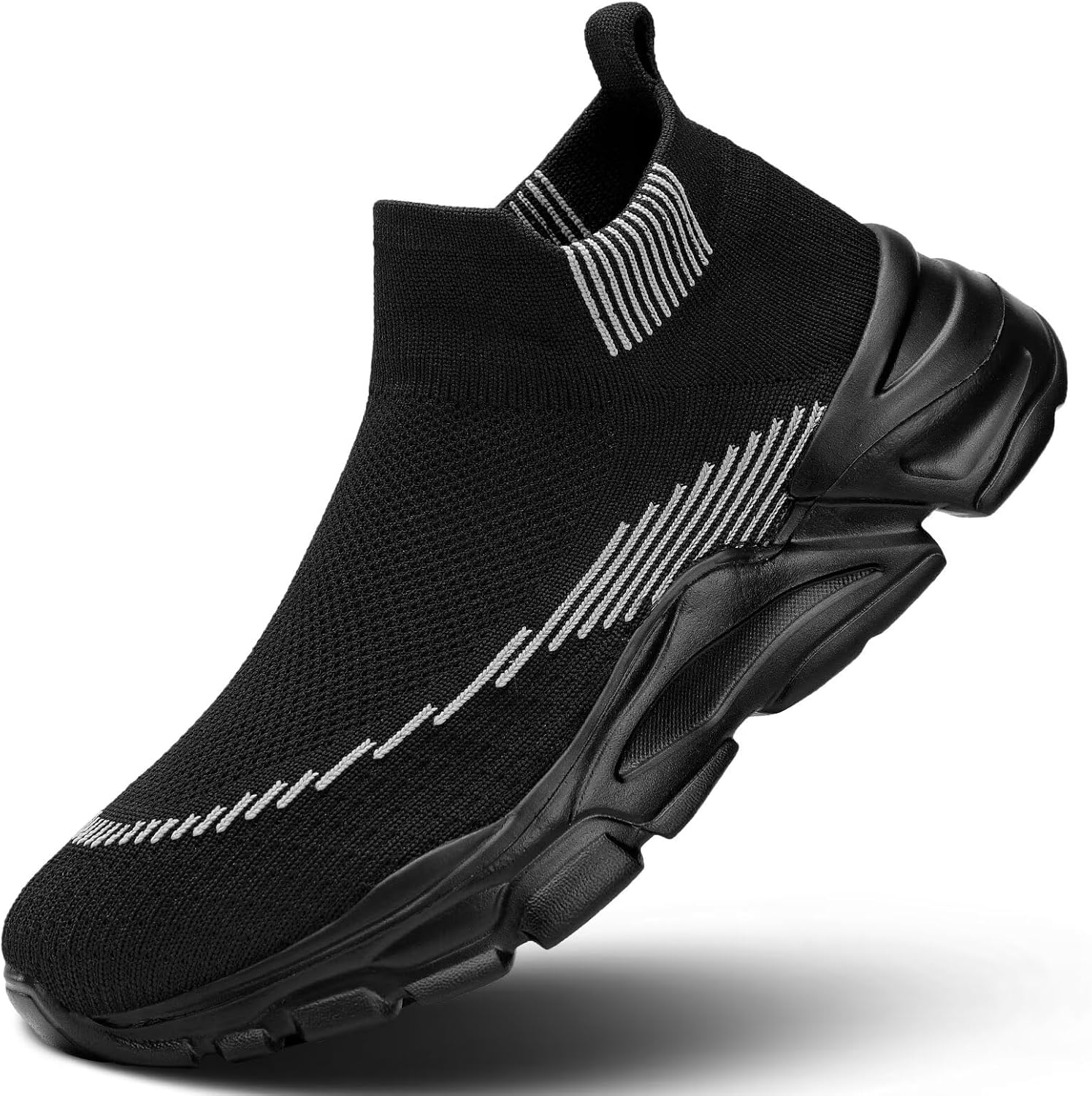 Men's Slip On Walking Shoes Running Comfortable Tennis Breathable Lightweight Non Slip Athletic Gym Workout Casual Fashion Sneakers