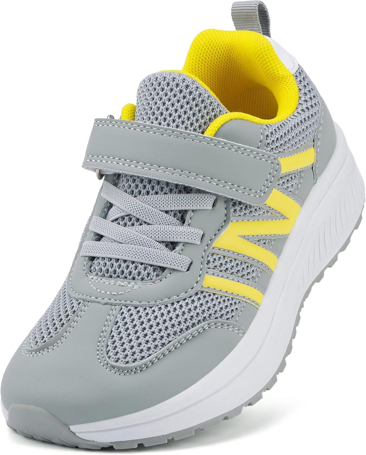 Boys Wide Toe Box Sneakers Girls Tennis Running Shoes Breathable Walking Trainers for Kids