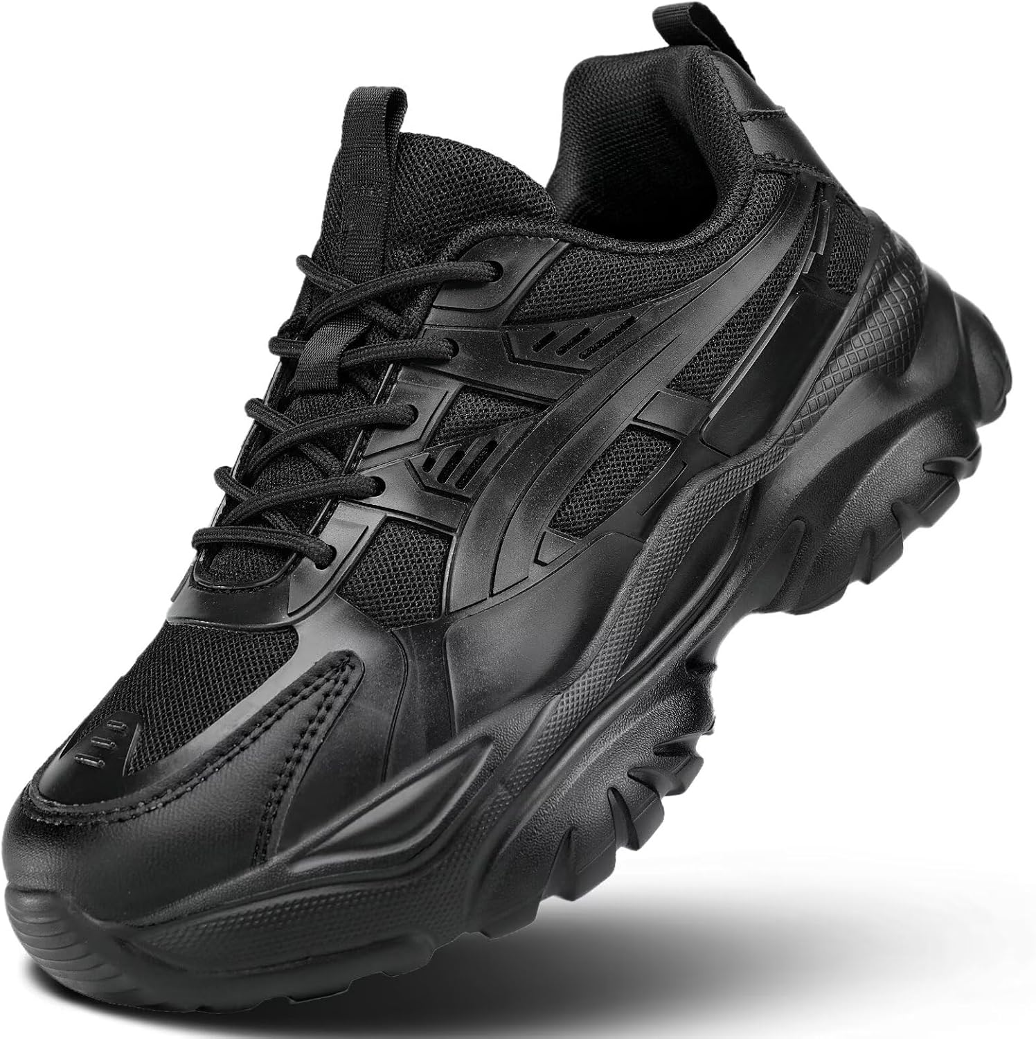 Women's Road Running Shoes Non Slip Ladies Walking Fashion Athletic Chunky Sneakers Work Gym Comfort Lightweight Mesh Soft Sole